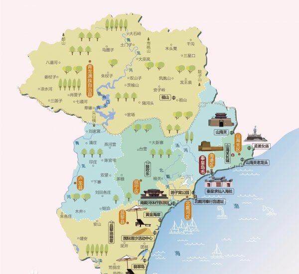 河北省秦皇岛在哪里