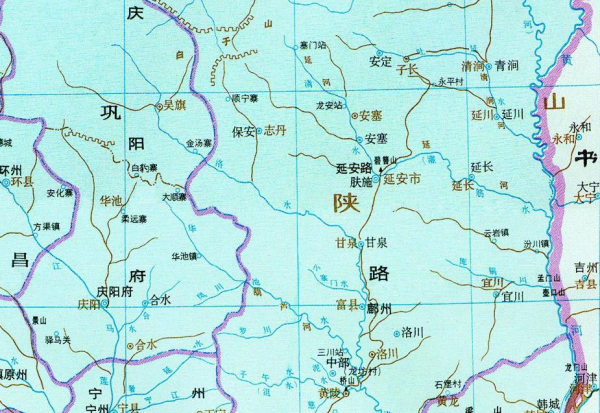 延安在什么地方在哪个省