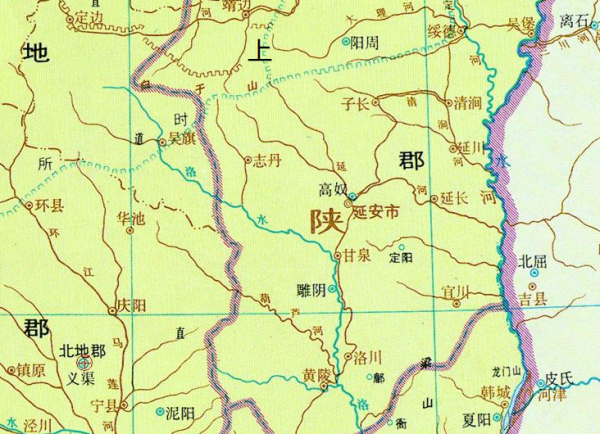 延安在什么地方在哪个省