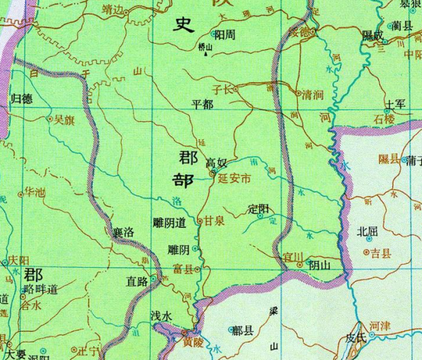 延安在什么地方在哪个省