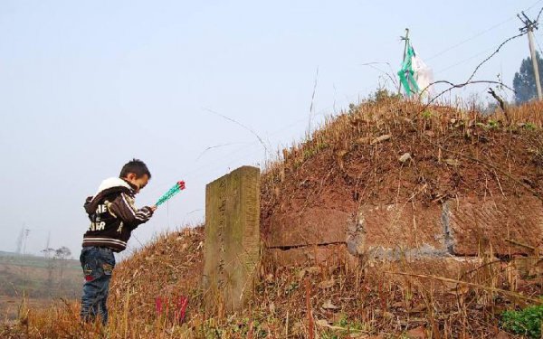 坟墓上开花什么预兆