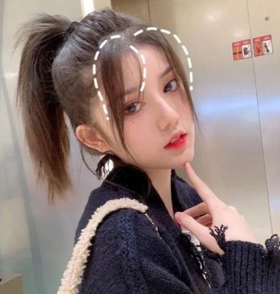 额头高发际线高适合什么刘海