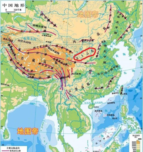 黄土高坡指的是哪个地方