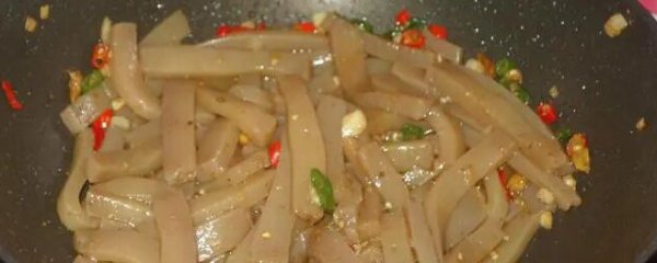 魔竽皮怎么炒好吃