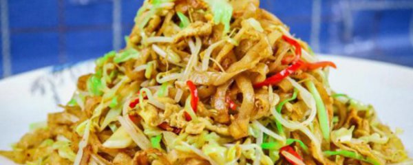 正宗炒饼的做法