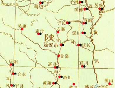 延安在什么地方在哪个省 陕西省延安市从古到今的历史变迁