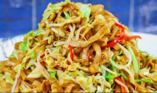 正宗炒饼的做法 正宗炒饼怎么做