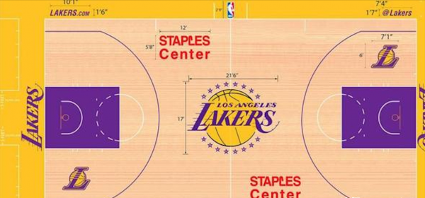 篮球场地标准尺寸图解