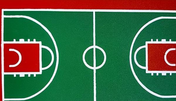 篮球场地标准尺寸图解