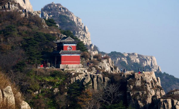 中国五岳海拔各是多少米高