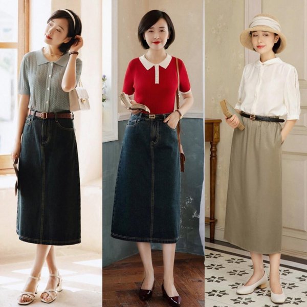 四十女人穿衣搭配图片