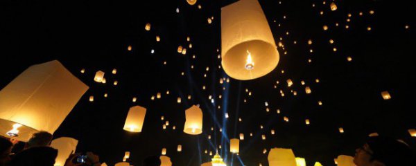 孔明灯里边有什么