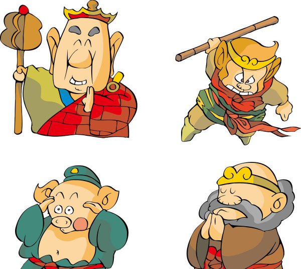 西游记唐僧师徒四人的性格特点分析