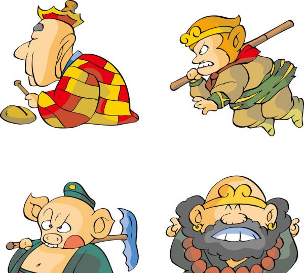 西游记唐僧师徒四人的性格特点分析