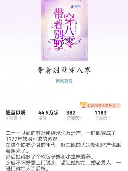 公认最好看的年代文小说完结