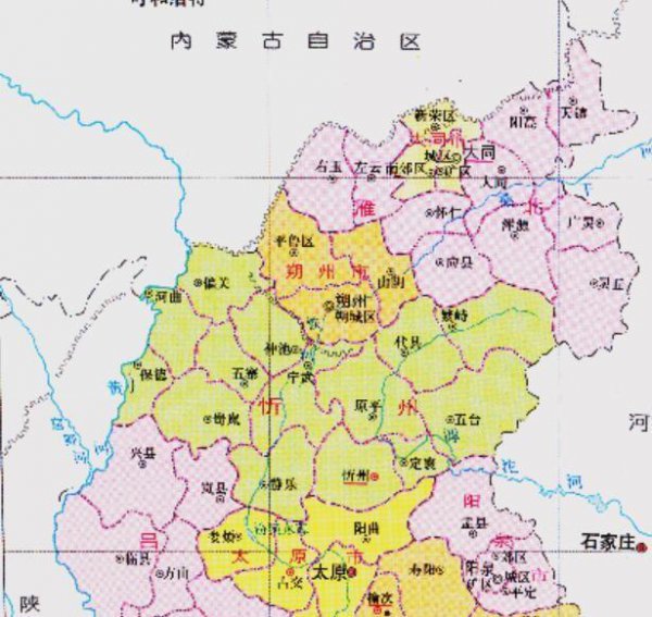 忻州是哪个省的城市