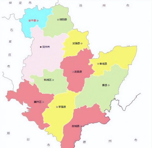 衡水市有几个区几个县