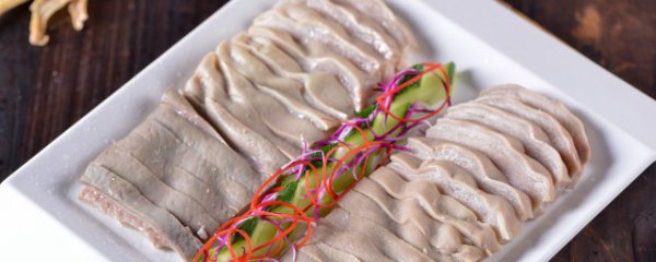 猪肚怎么烧才简单好吃