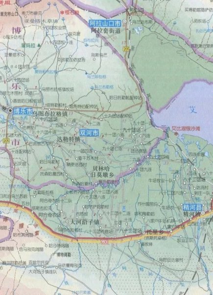 双河市在新疆哪里