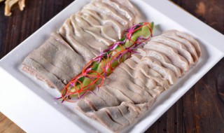 猪肚怎么烧才简单好吃 猪肚的做法