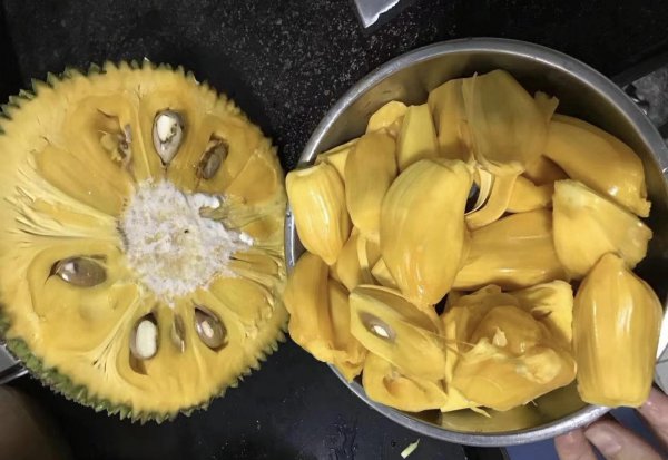 开菠萝蜜的正确方法图解