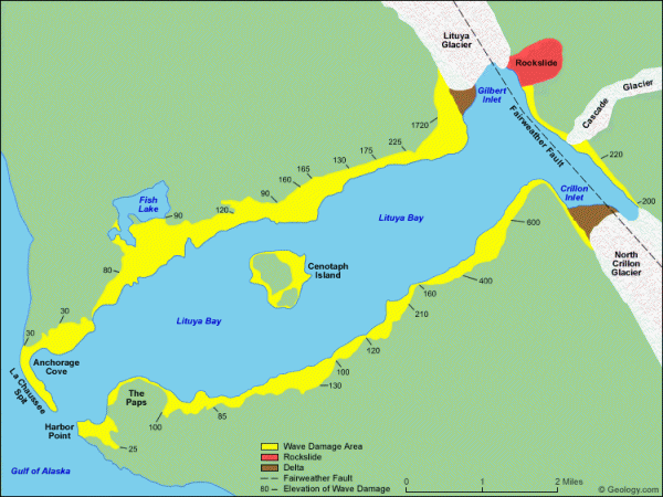 世界上最大的海啸高多少米
