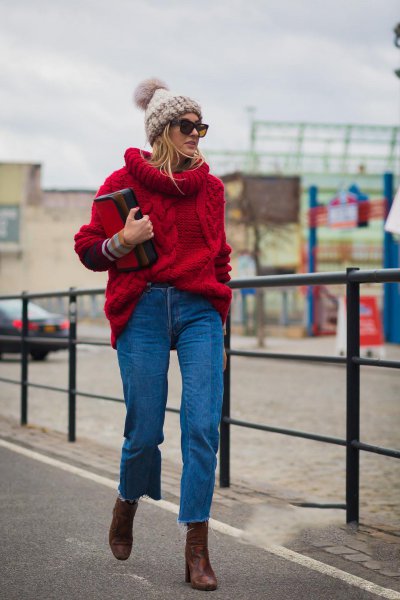 牛仔裤配什么鞋子好看女