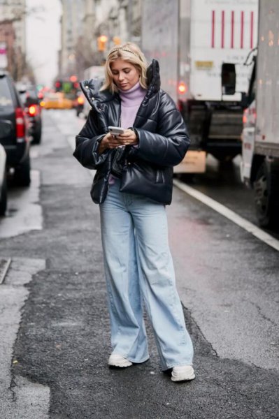 牛仔裤配什么鞋子好看女