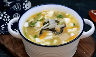 海参豆腐汤的家常做法 海参白菜豆腐汤的做法