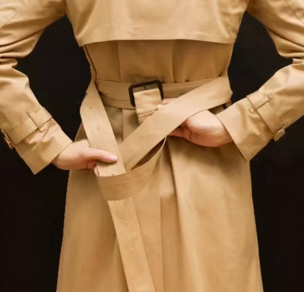 怎么系大衣腰带