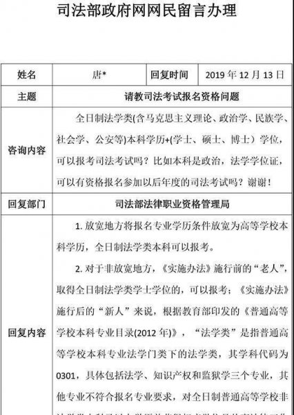 非法律专业的本科生可以参加司法考试吗