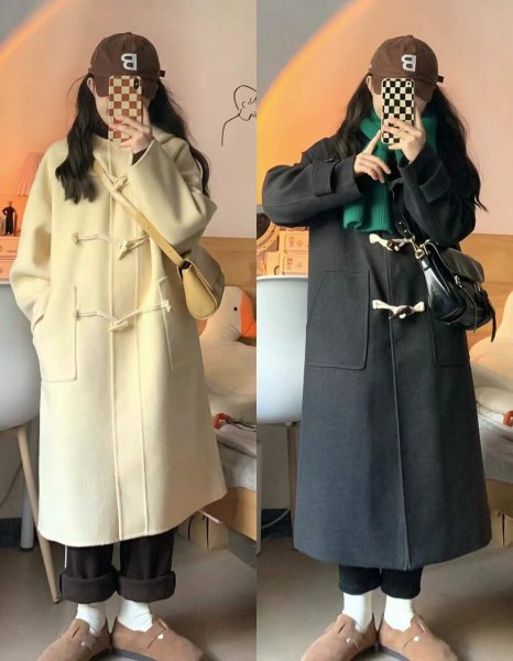 150矮个子女孩冬季穿搭