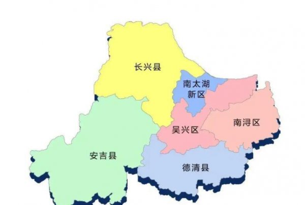 浙江湖州有几个区县