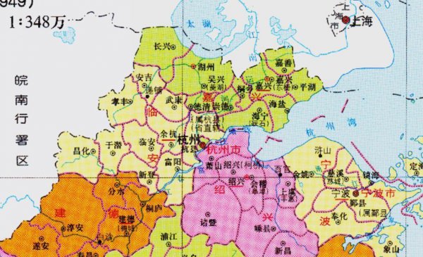 浙江湖州有几个区县