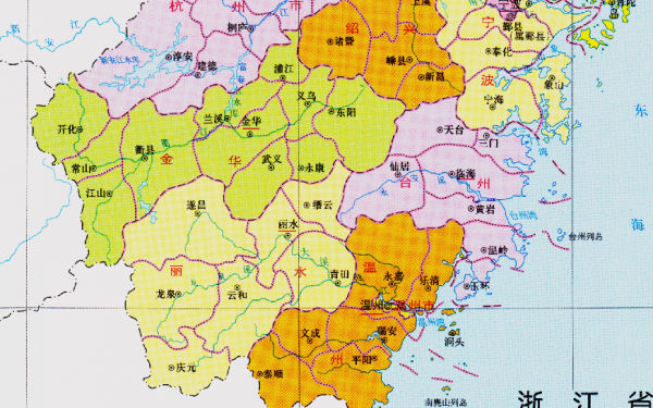 台州有哪些区县