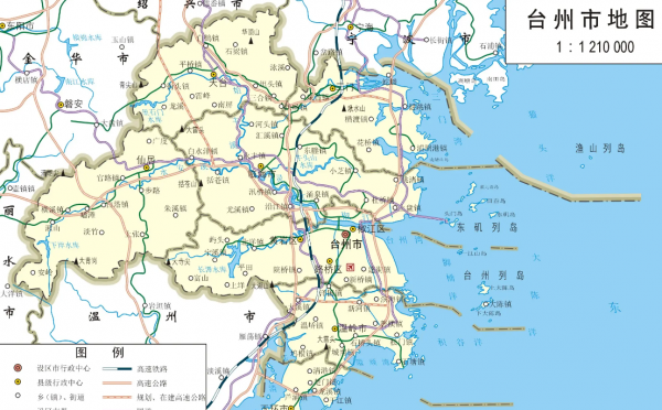 台州有哪些区县