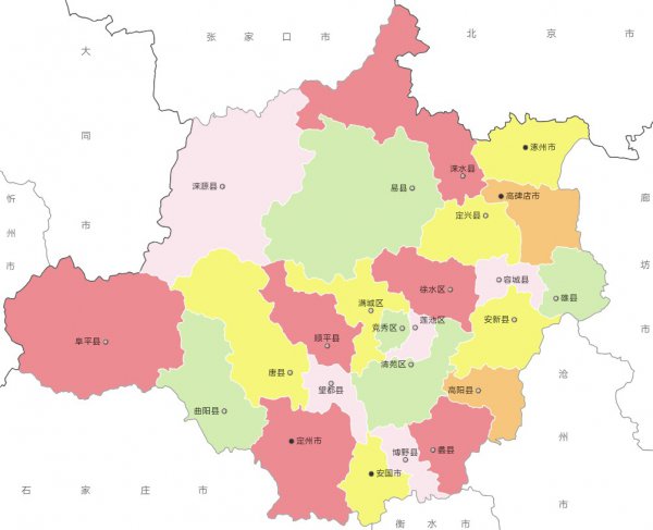 河北省有几个市和县