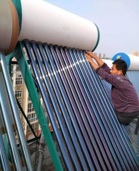 自己怎样清洗太阳能真空管