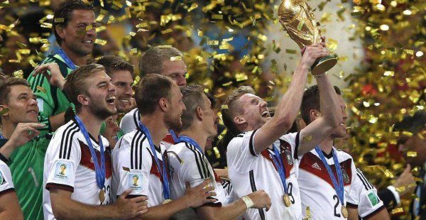 历届世界杯冠军榜排名