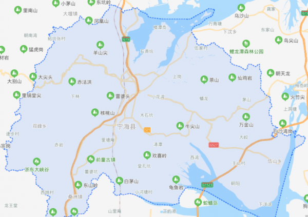 浙江宁海县属于哪个市