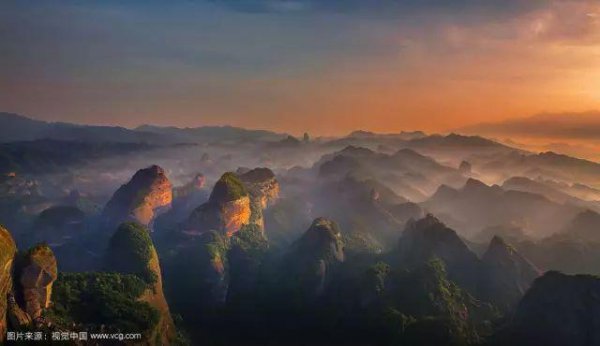 丹霞地貌形成过程描述