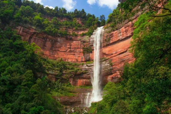 丹霞地貌形成过程描述