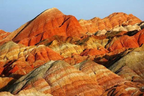 丹霞地貌形成过程描述