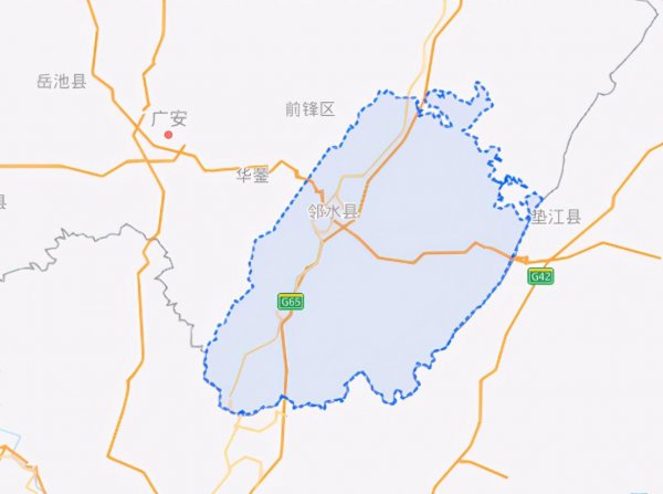 四川邻水县属于哪个市
