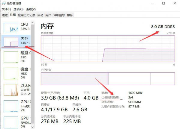 电脑内存条有什么用