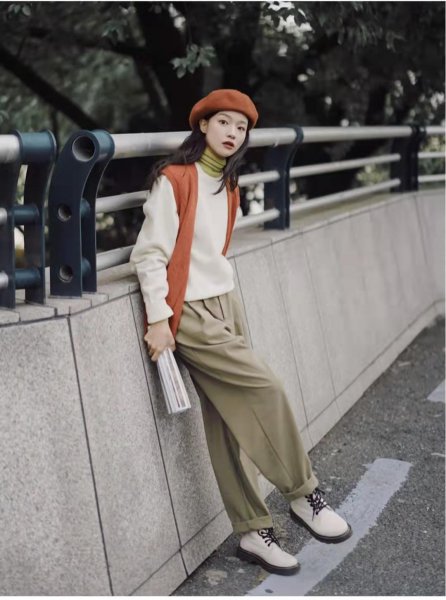 绿色裤子配什么颜色的上衣好看