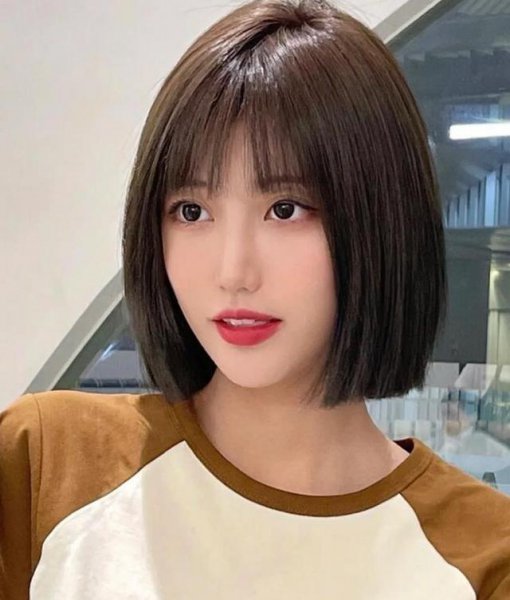 2023圆脸减龄最火短发