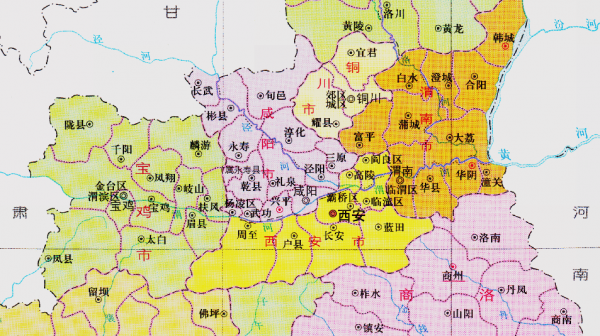 咸阳市有几个区几个县