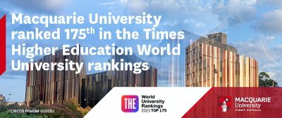 麦考瑞大学世界排名 较2023年榜单上升17个位置