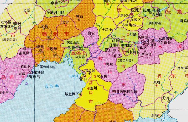 营口市有几个区县